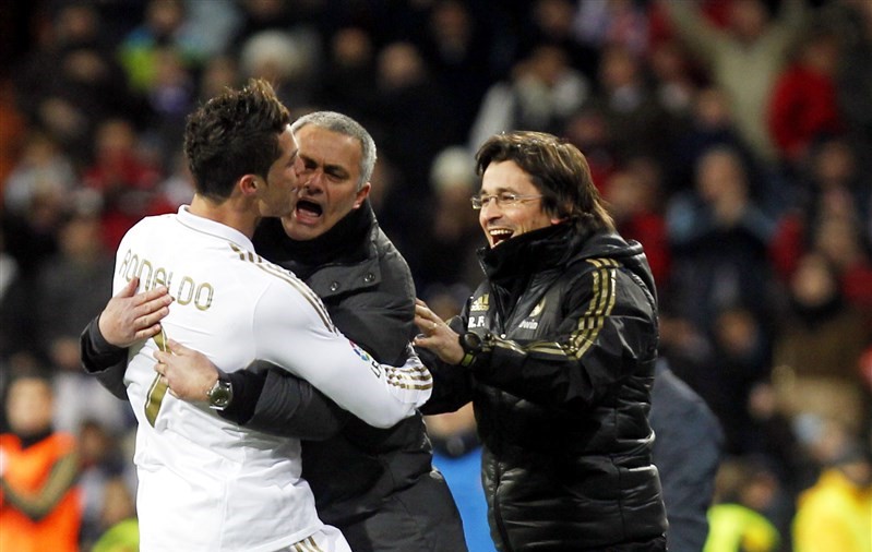 Enige moment in zijn carrière dat Mourinho moest huilen, deelde hij met Ronaldo