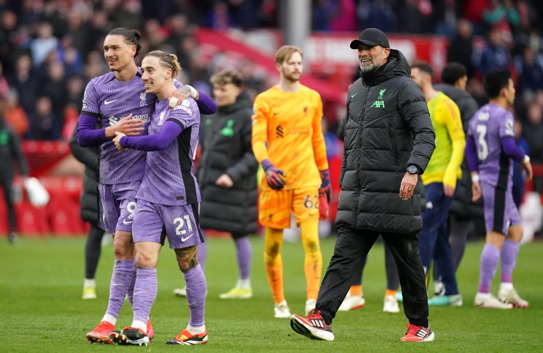 Klopp lacht Forest-fans uit na heroïsche zege: 'Dit vergeet ik nooit meer'