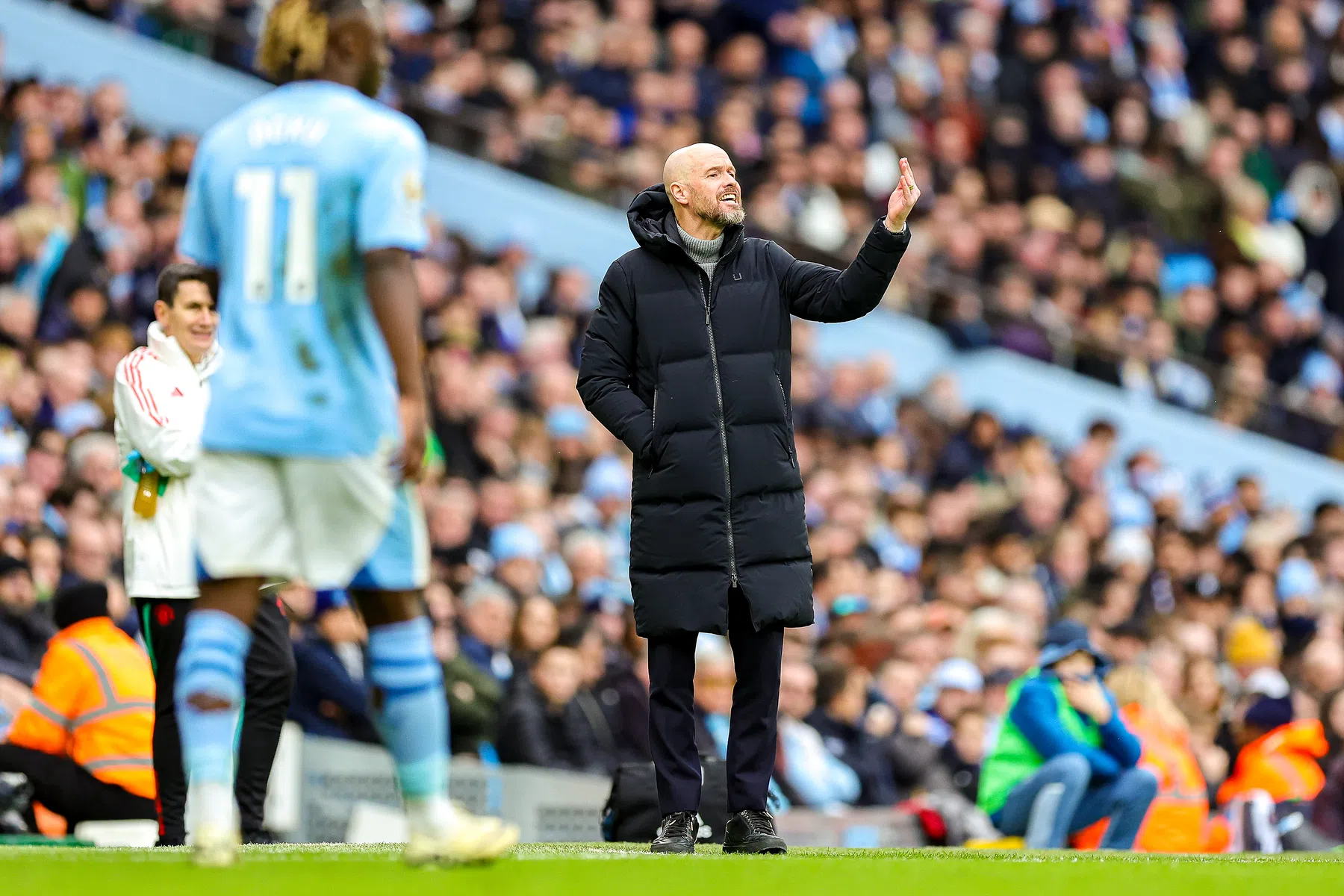 Ten Hag zag 'goede prestatie' van United en wijst naar vermeende overtreding
