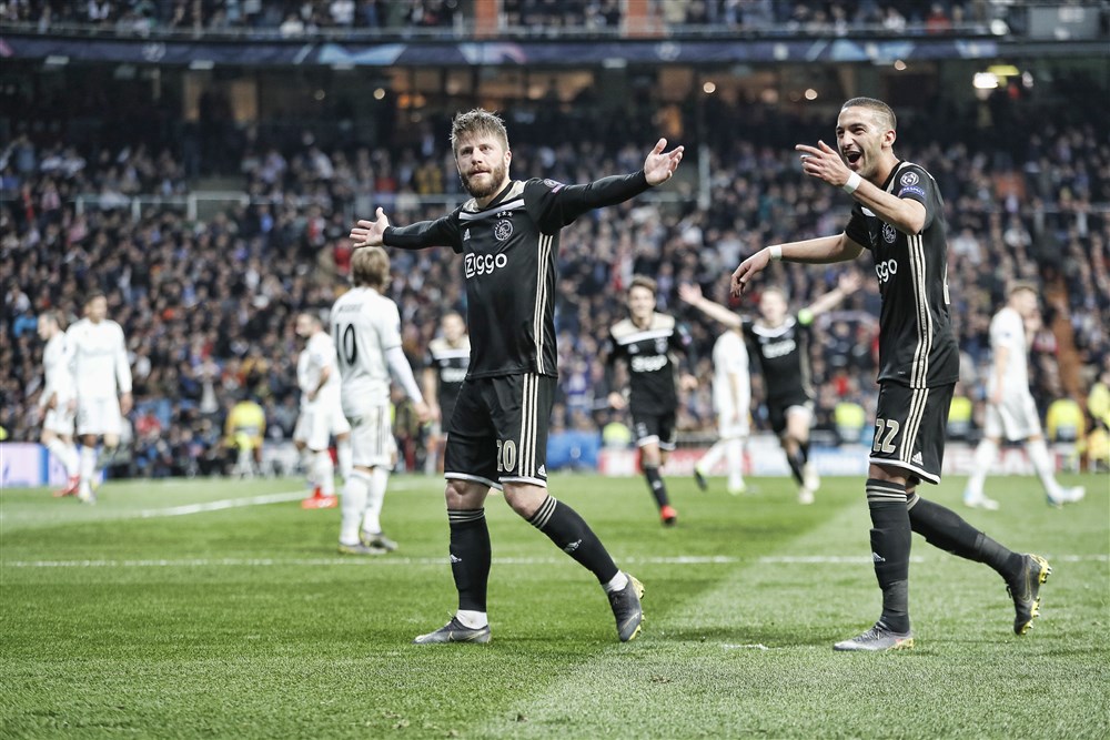 Vijf jaar geleden: toen Ajax zegevierde bij Real Madrid