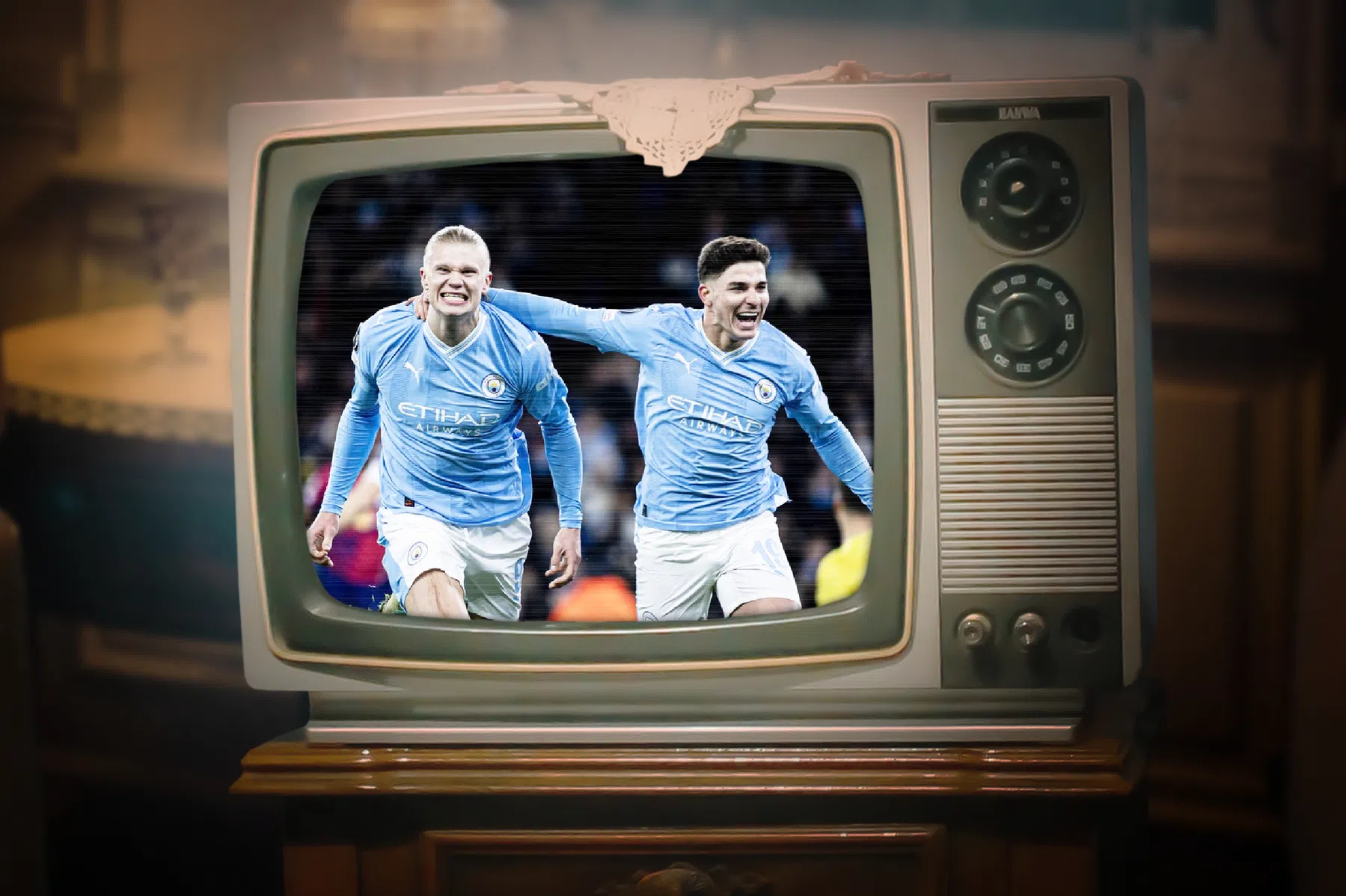 Voetbal op tv: Man City en Real Madrid in de Champions League