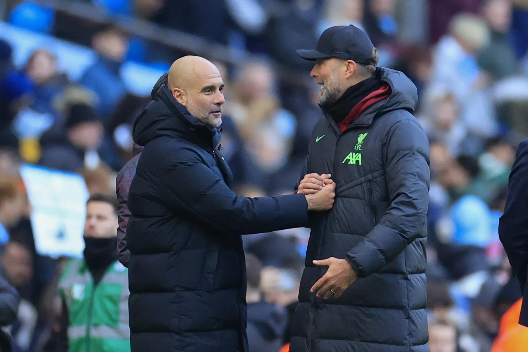 Guardiola en Klopp spreken mooie woorden voor laatste PL-confrontatie