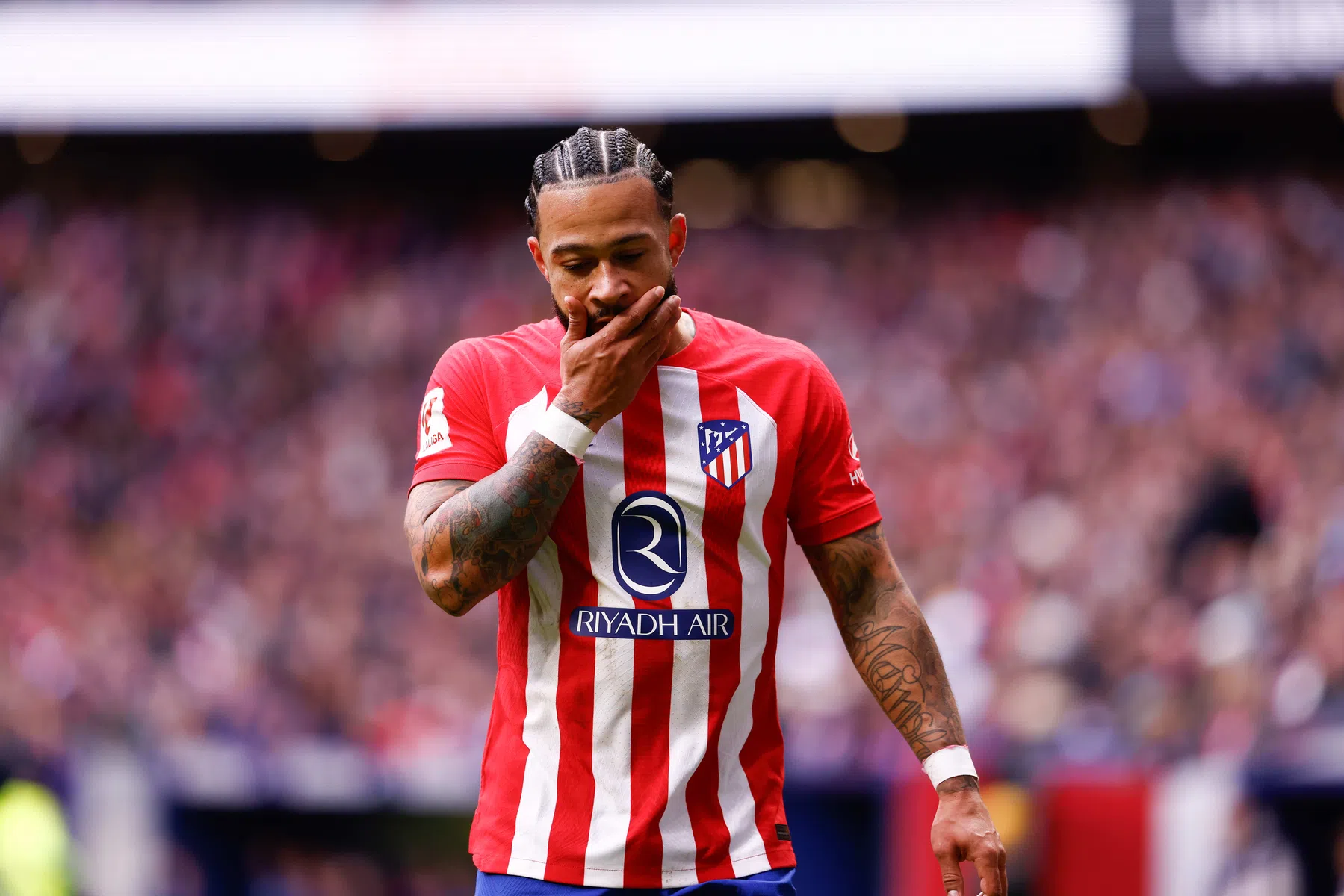 Memphis in de rust gewisseld bij pijnlijke nederlaag Atlético Madrid 