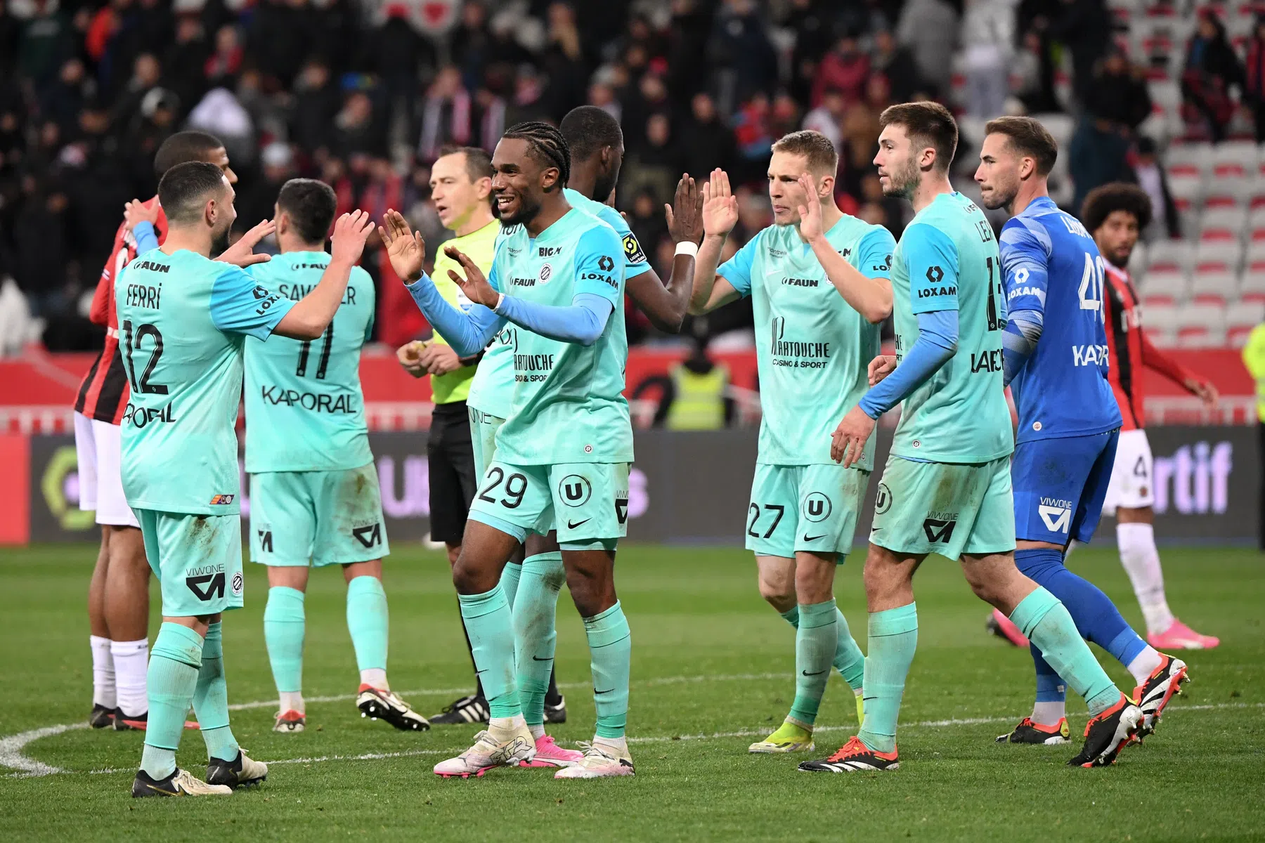 Twee fans, drie punten: Montpellier bedankt meegereisd duo op de juiste wijze