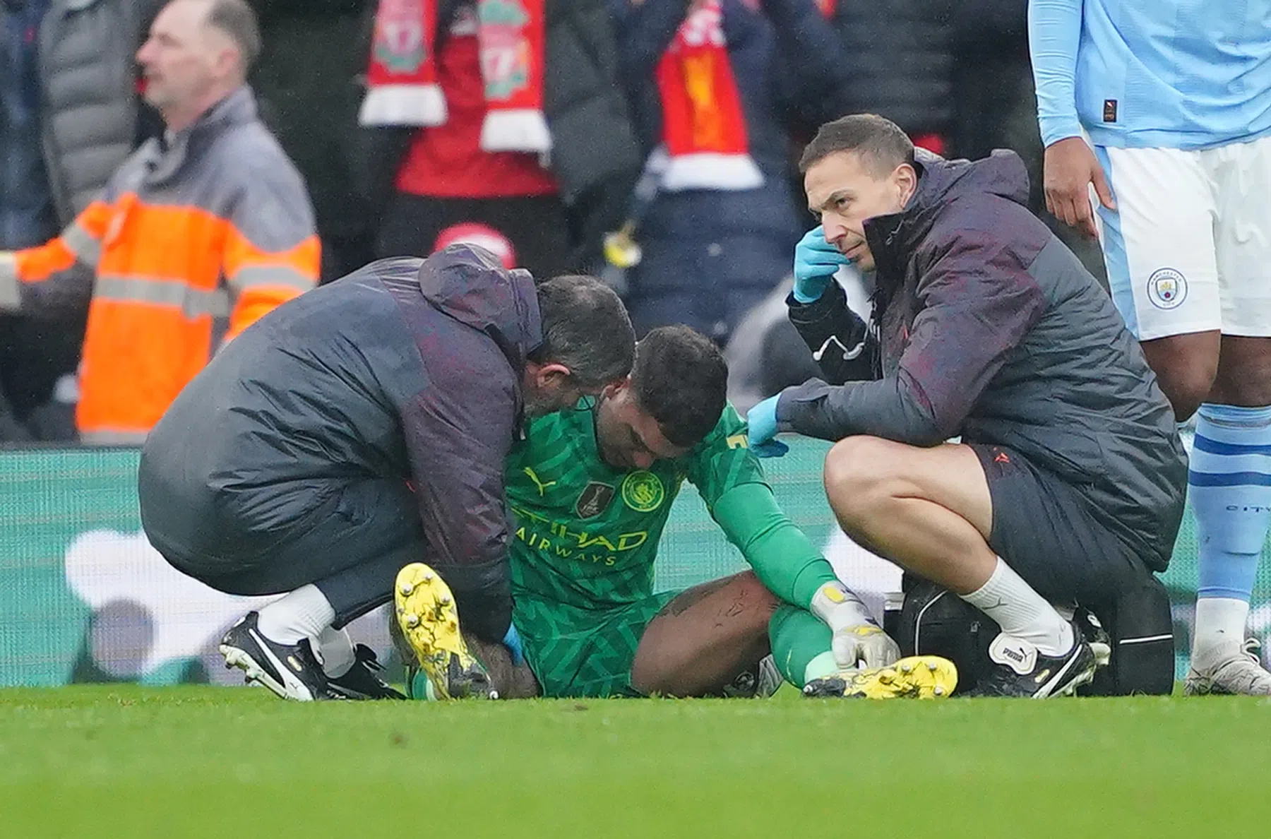 Topper tegen Arsenal wordt race tegen de klok voor Ederson