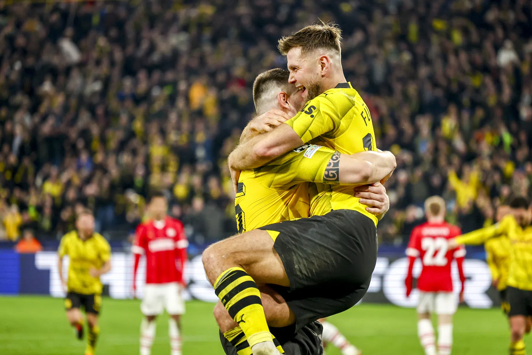 Dortmund-spelers met de schrik vrij: 'Aan het eind hadden ze een reuzenkans'