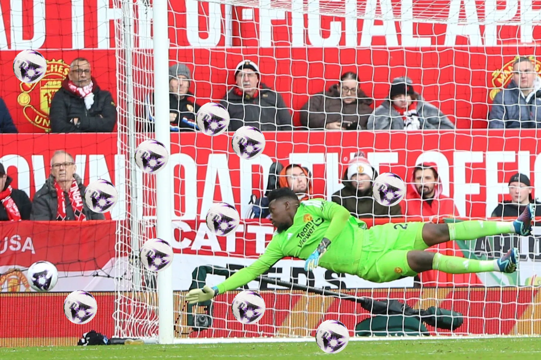 Erik ten Hag en het mysterie van de vele schoten richting André Onana