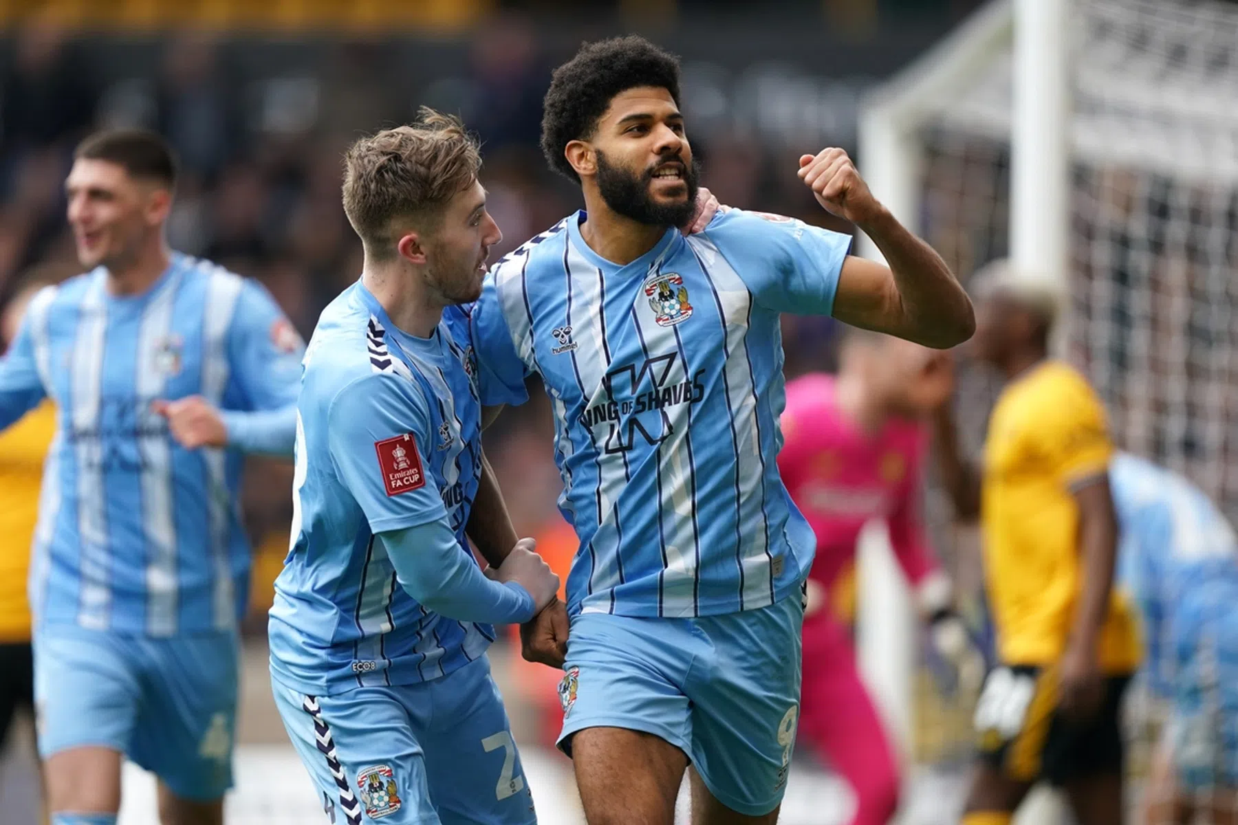 Stunt in FA Cup: Coventry City naar halve finale na spektakelstuk tegen Wolves