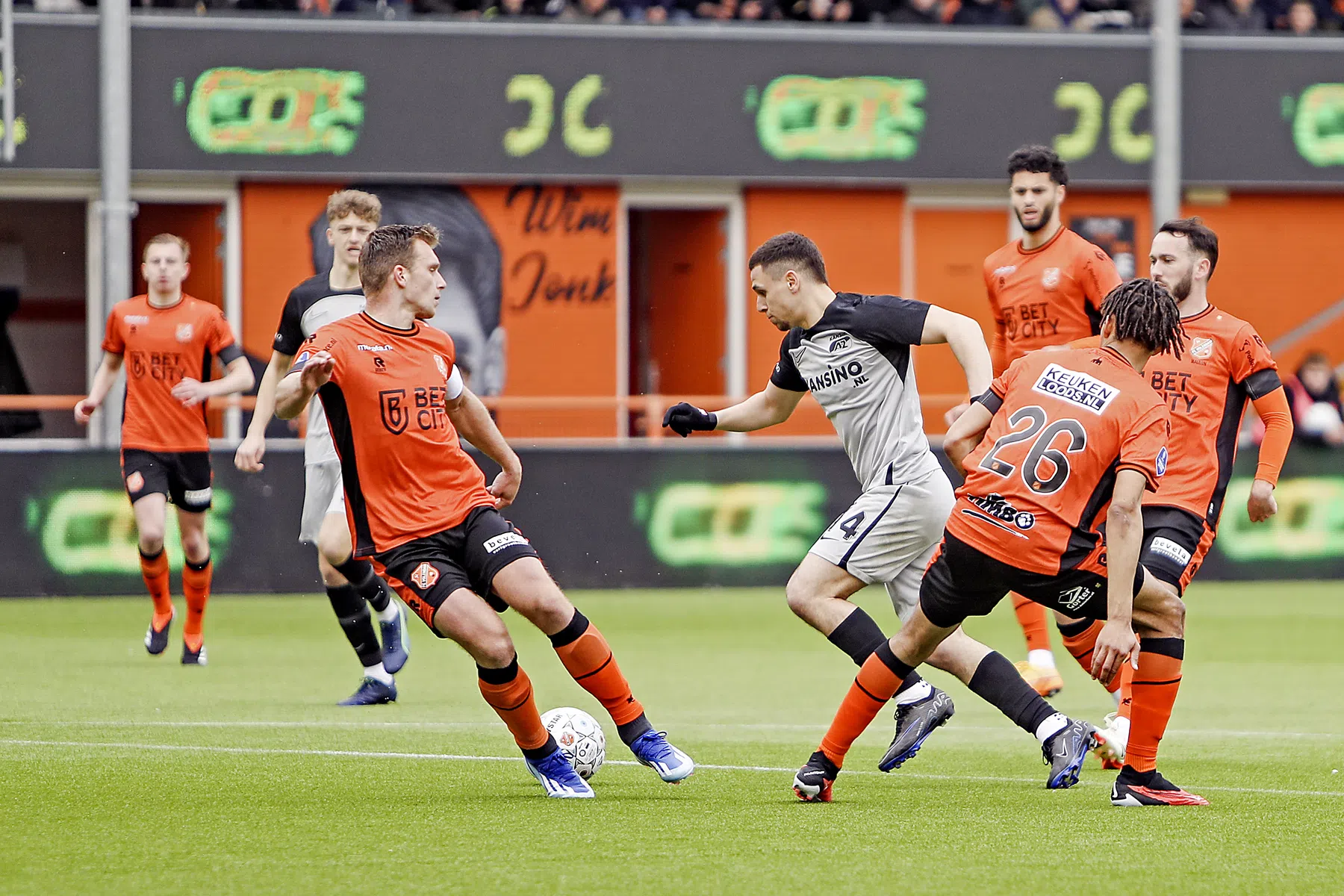 Negatief record zwalkend Volendam: 'Vorig jaar kwam elke club hier met angst heen'