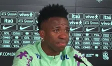 Thumbnail for article: Vinícius tot tranen toe geroerd door vragen over racisme: 'Ik blijf vechten'