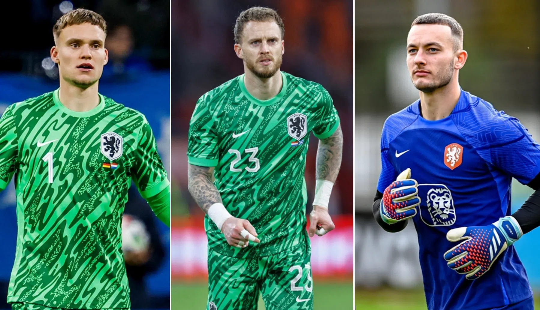 Verbruggen, Flekken of Bijlow: wie wordt de eerste keeper op het EK?
