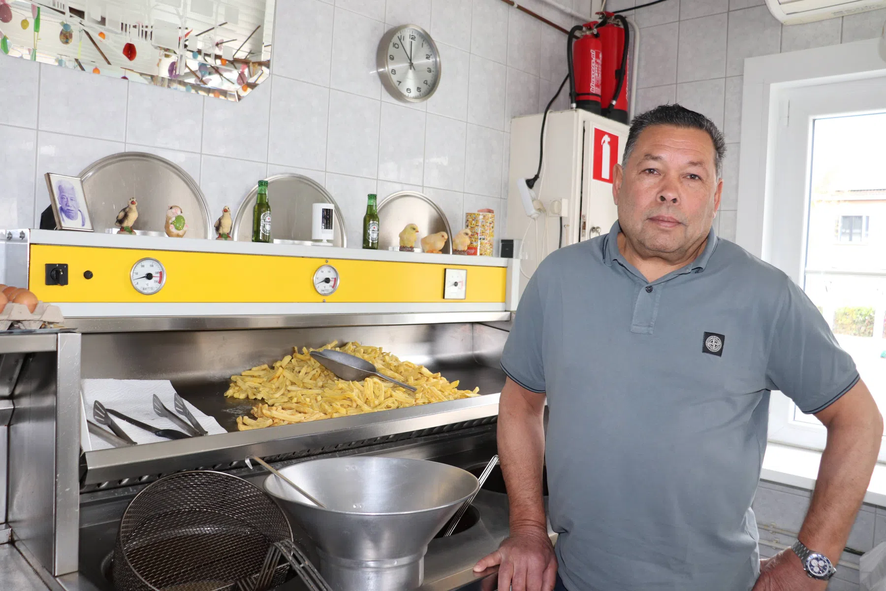 De frietbakker die een buitenlandse toptransfer liet schieten
