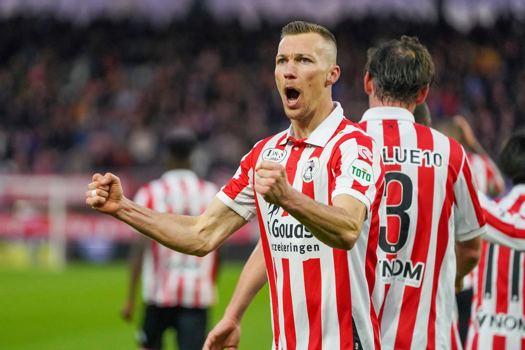 Sparta haalt uit tegen Fortuna en houdt zicht op de play-offs