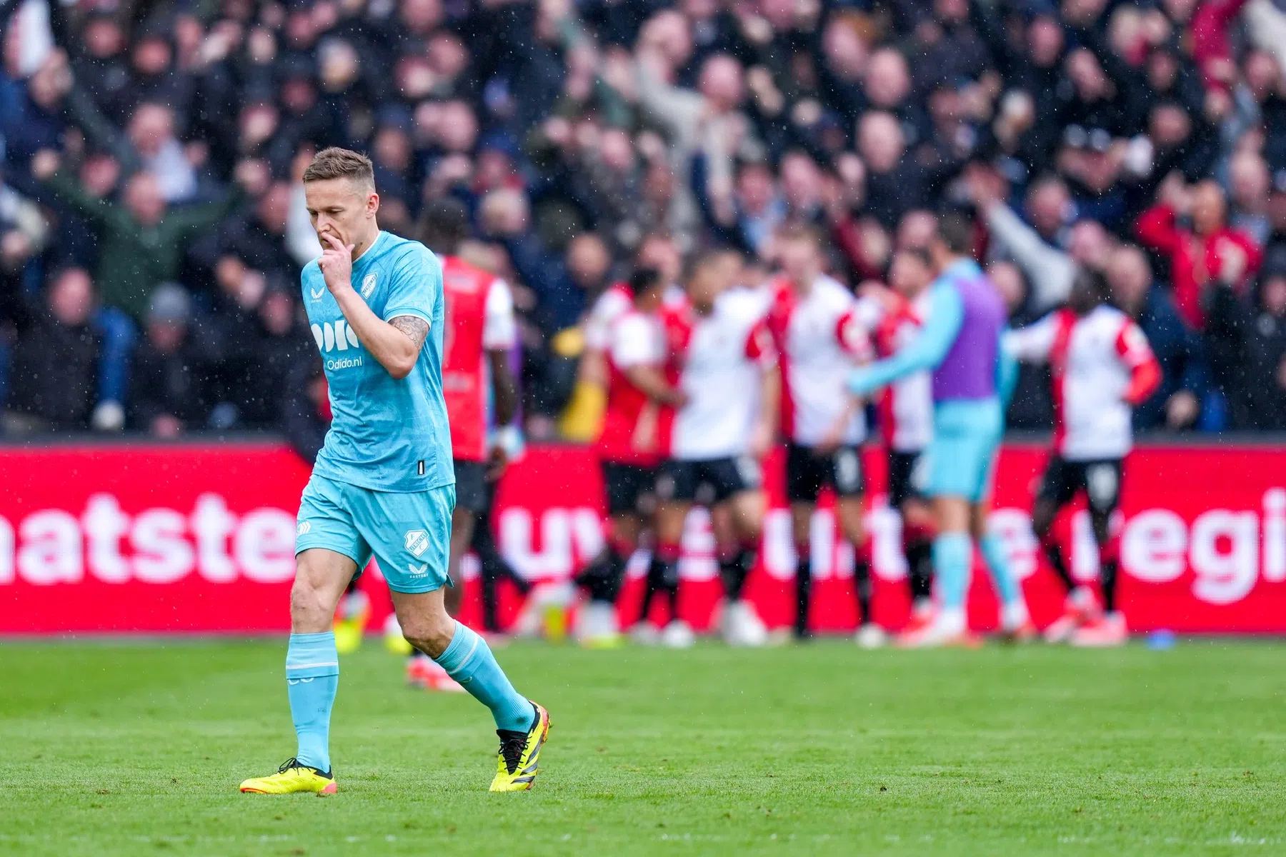 Toornstra en Jans balen na verlies in De Kuip over hetzelfde moment