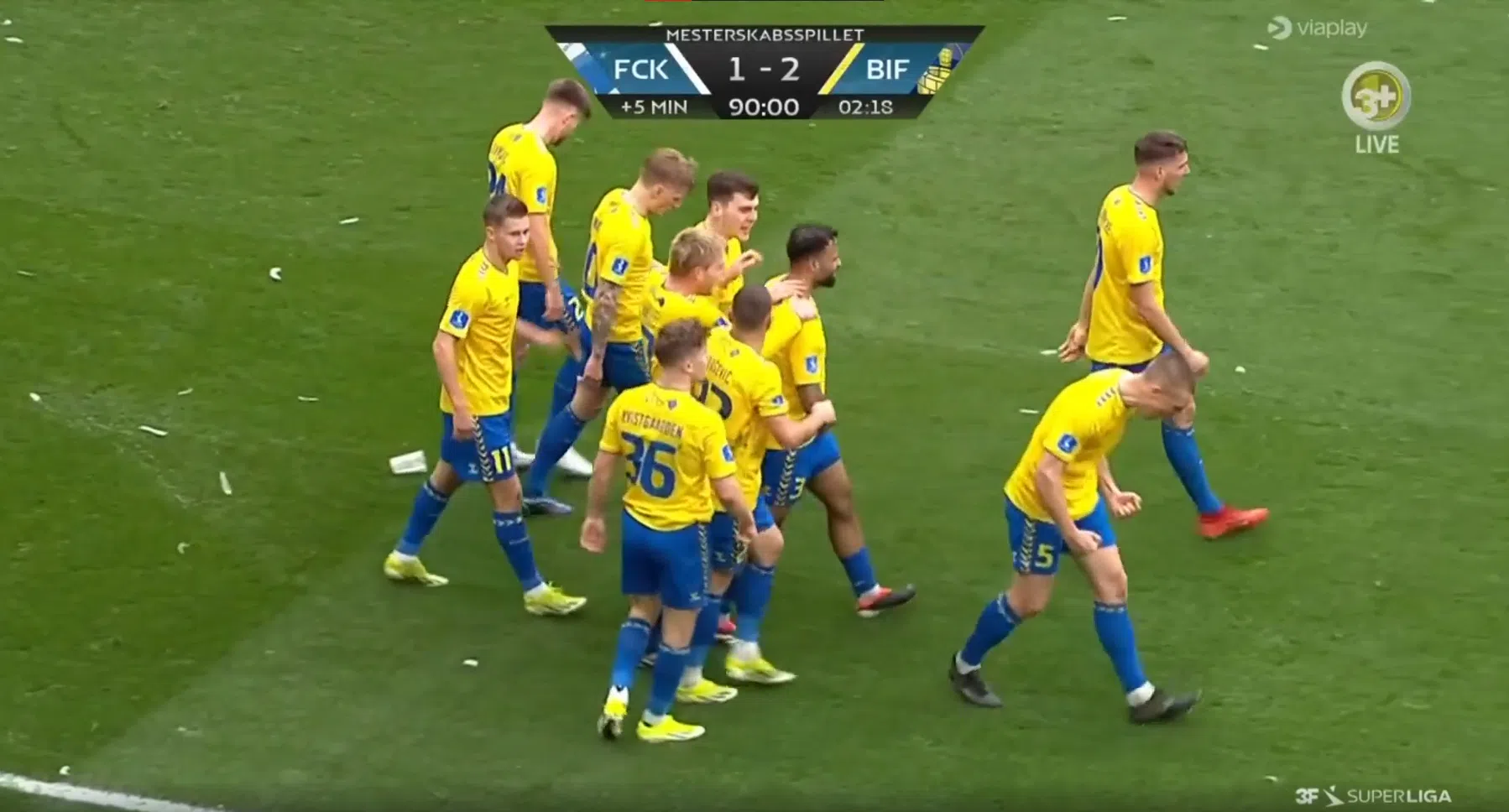 Klaiber zet Deense titelstrijd op zijn kop: Brøndby wint in Kopenhagen