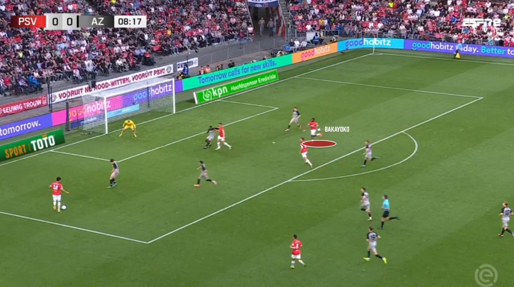 Johan Bakayoko is niet te houden