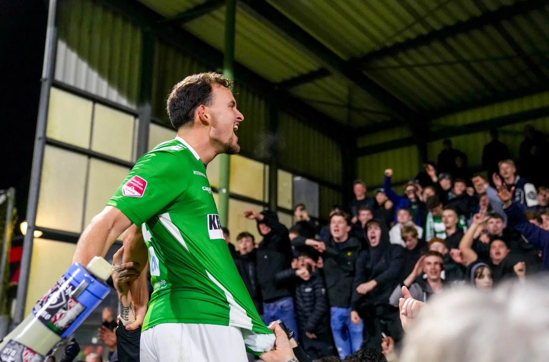 Euforie aan De Krommedijk: 'Als je dit meemaakt, moet je het gaan vieren'