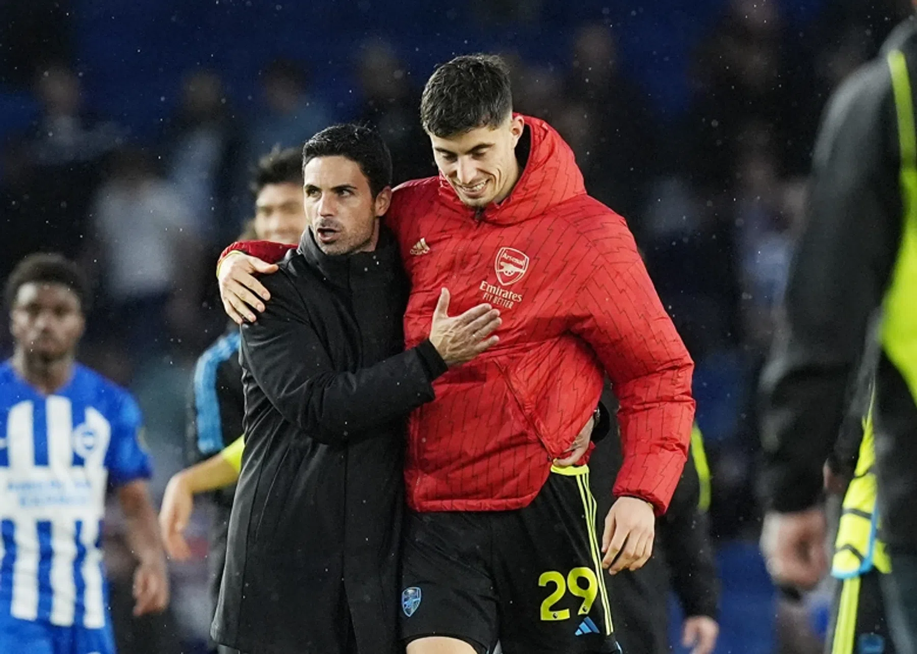 Man in vorm Havertz krijgt lof van Arteta en dient 'haters' van repliek