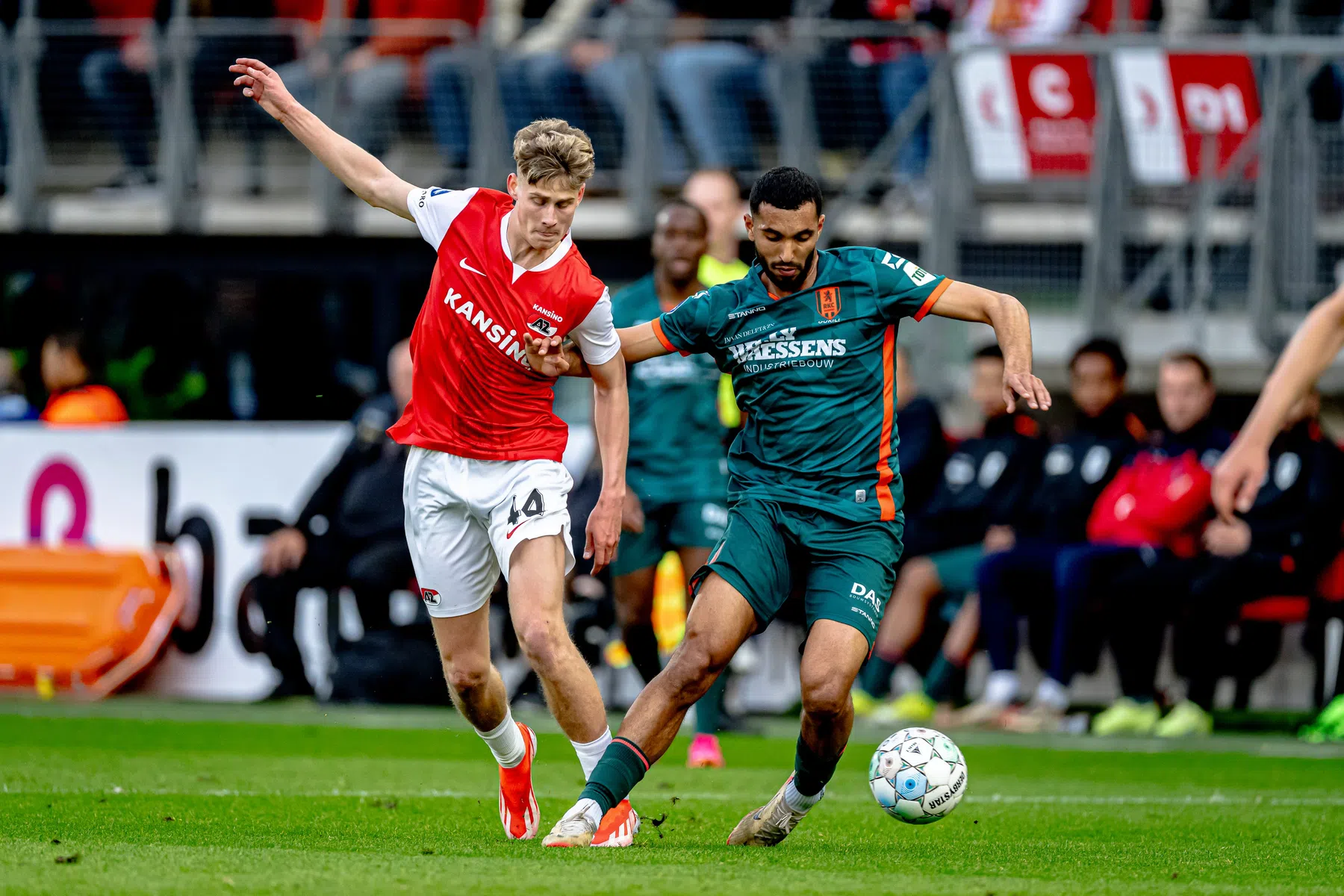 Voor AZ-talent Dave Kwakman was het simpel: 'Gewoon gáán'