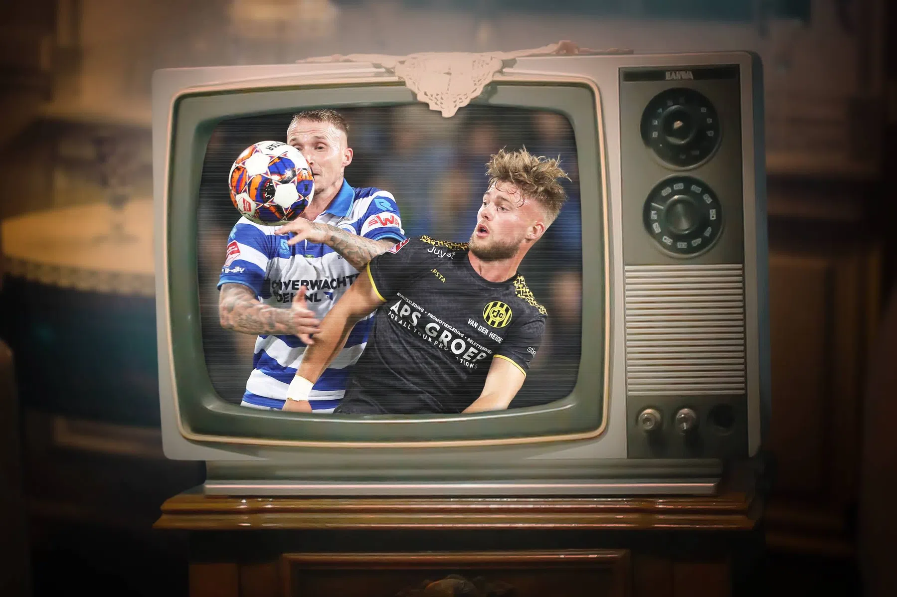 Voetbal op tv: hier zie je de KKD-wedstrijden en duels in Italië en Duitsland