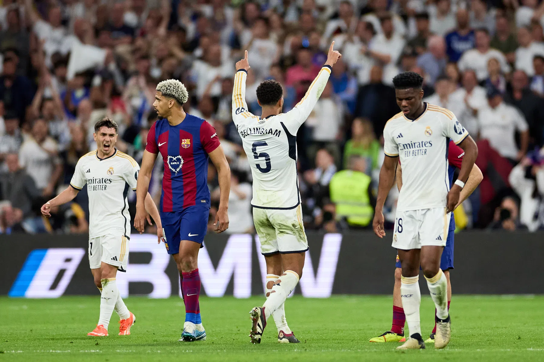 Bellingham herbeleeft Clásico-sprookje met winnende goal in blessuretijd