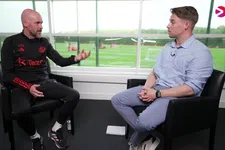 Thumbnail for article: Ten Hag reageert kribbig op vragen over speelstijl Man Utd