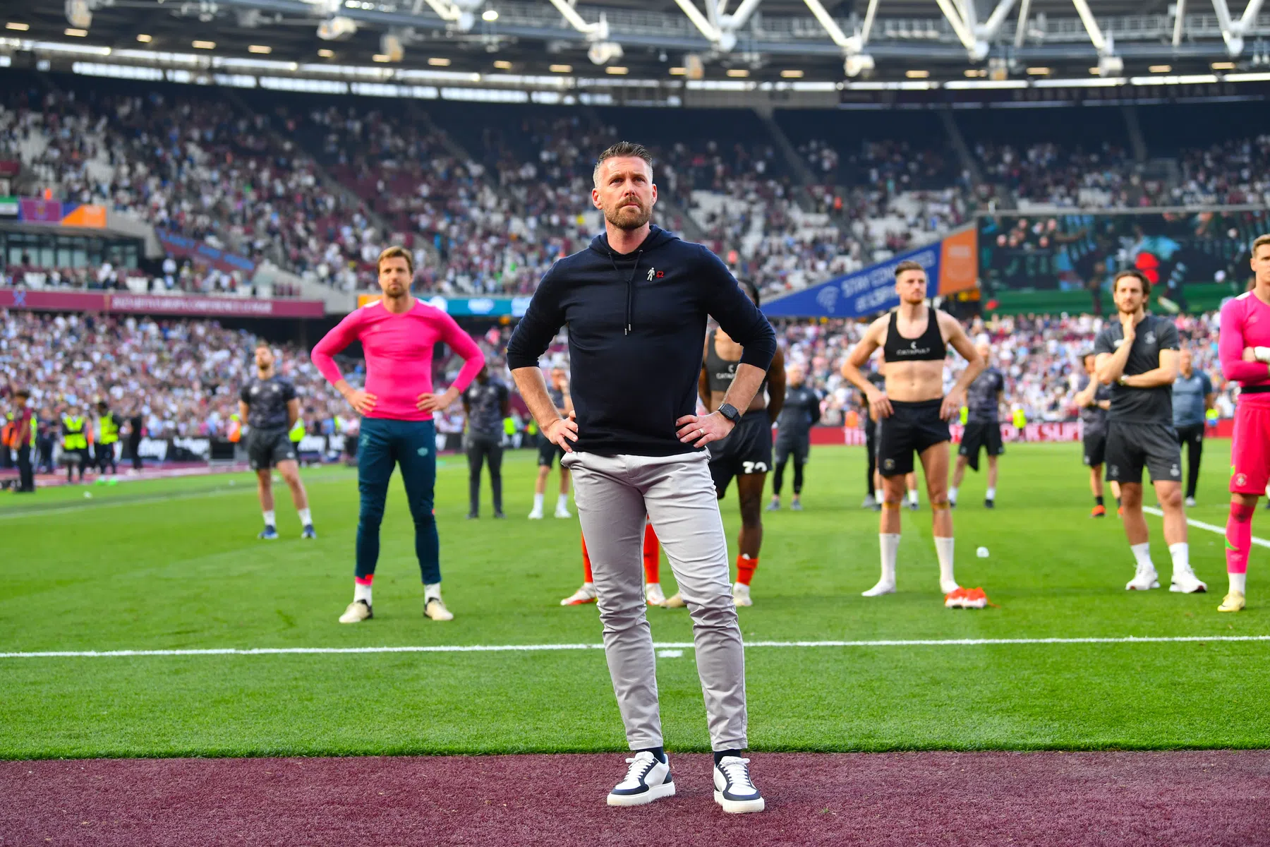 Tranen vloeien bij Luton: 'Onze fans tonen zoveel begrip'