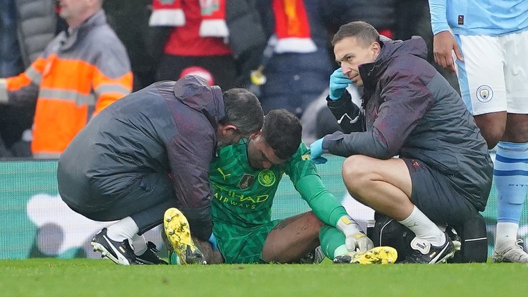 Manchester City mist Ederson in twee laatste cruciale duels van dit seizoen