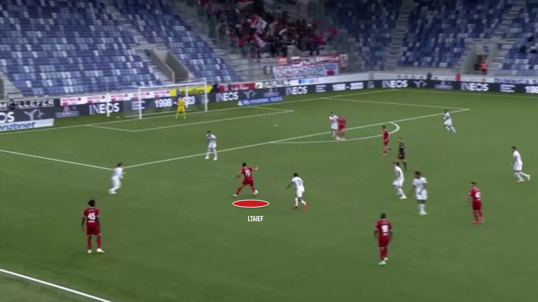 Energieke vleugelflitser Ltaief past goed in speelstijl Oosting