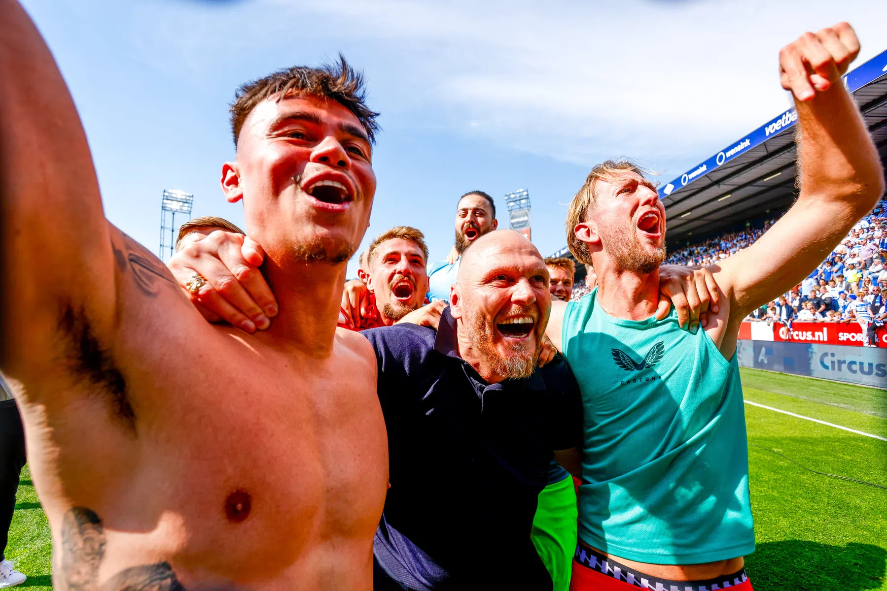 Grote blijdschap bij Oosting: 'De heupjes laat ik wel even gelden'