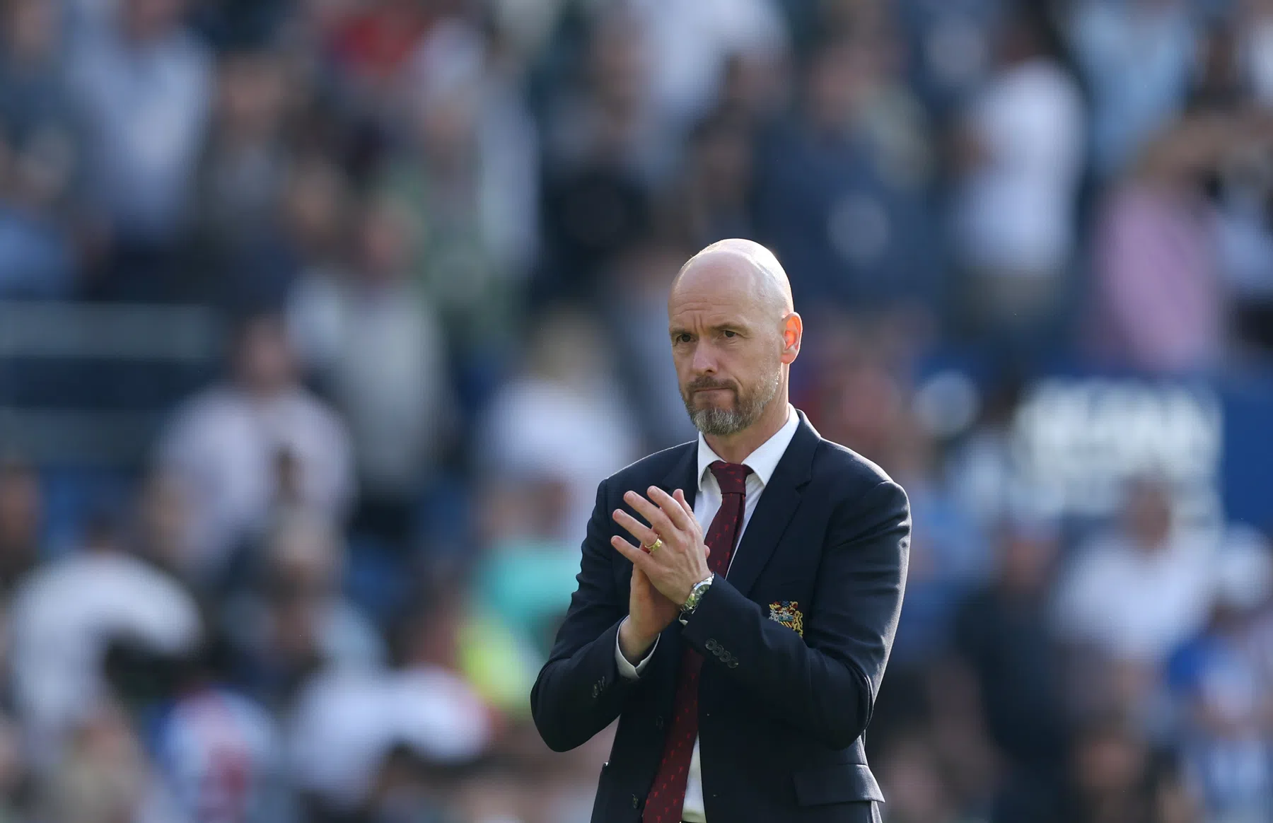 Ten Hag eerlijk na laagste eindklassering United: 'By far niet goed genoeg'