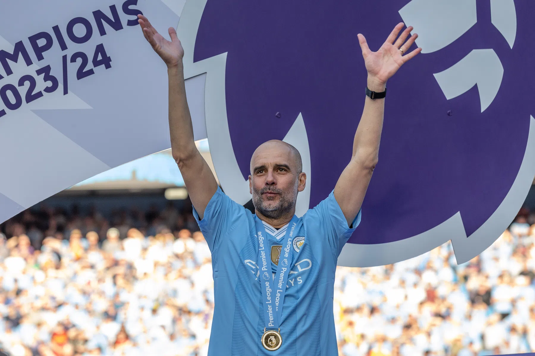 Guardiola kondigt gesprekken aan over afscheid bij Manchester City