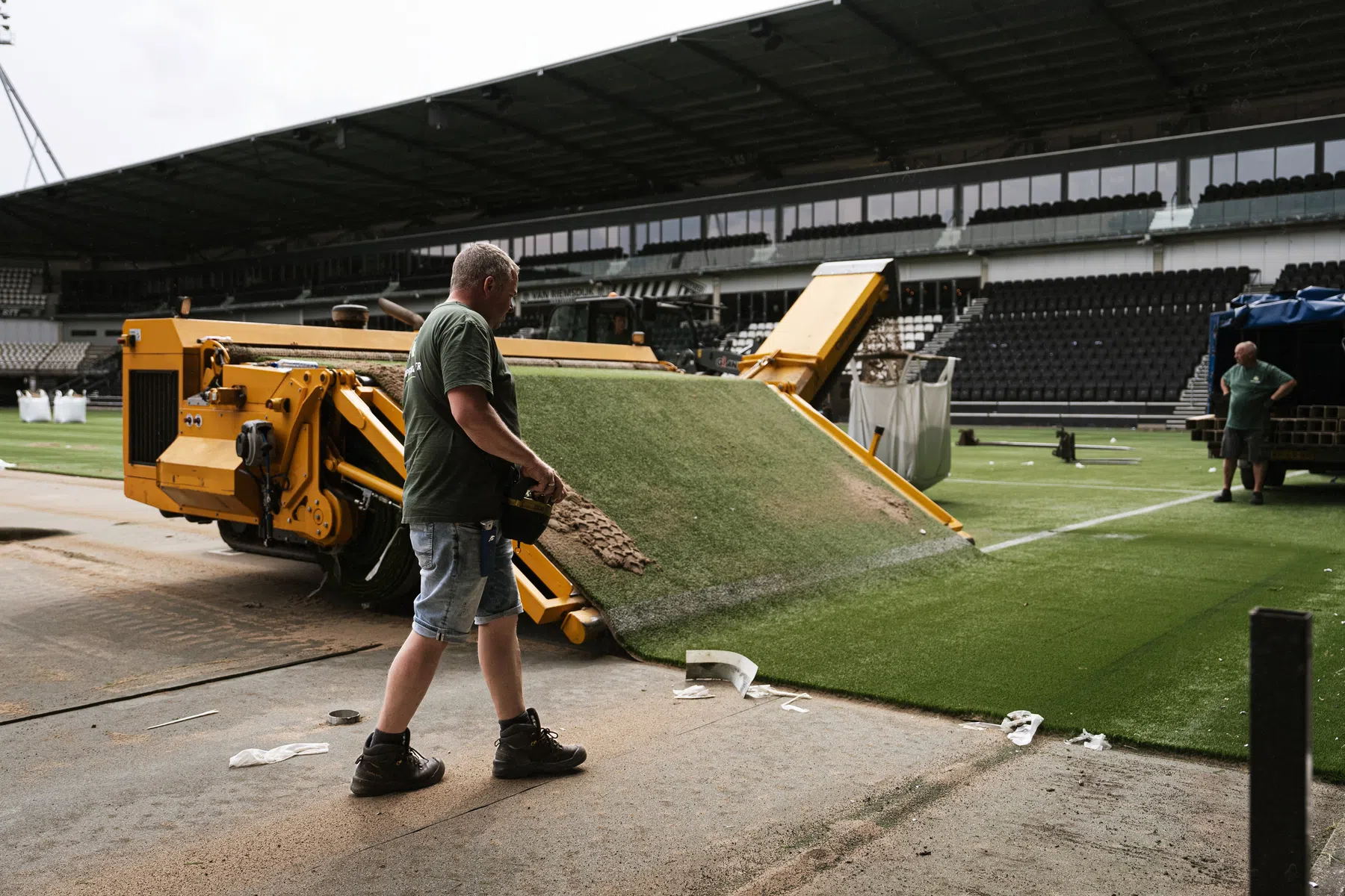 Heracles neemt afscheid van kunstgras: 'Als we het doen, doen we het goed'