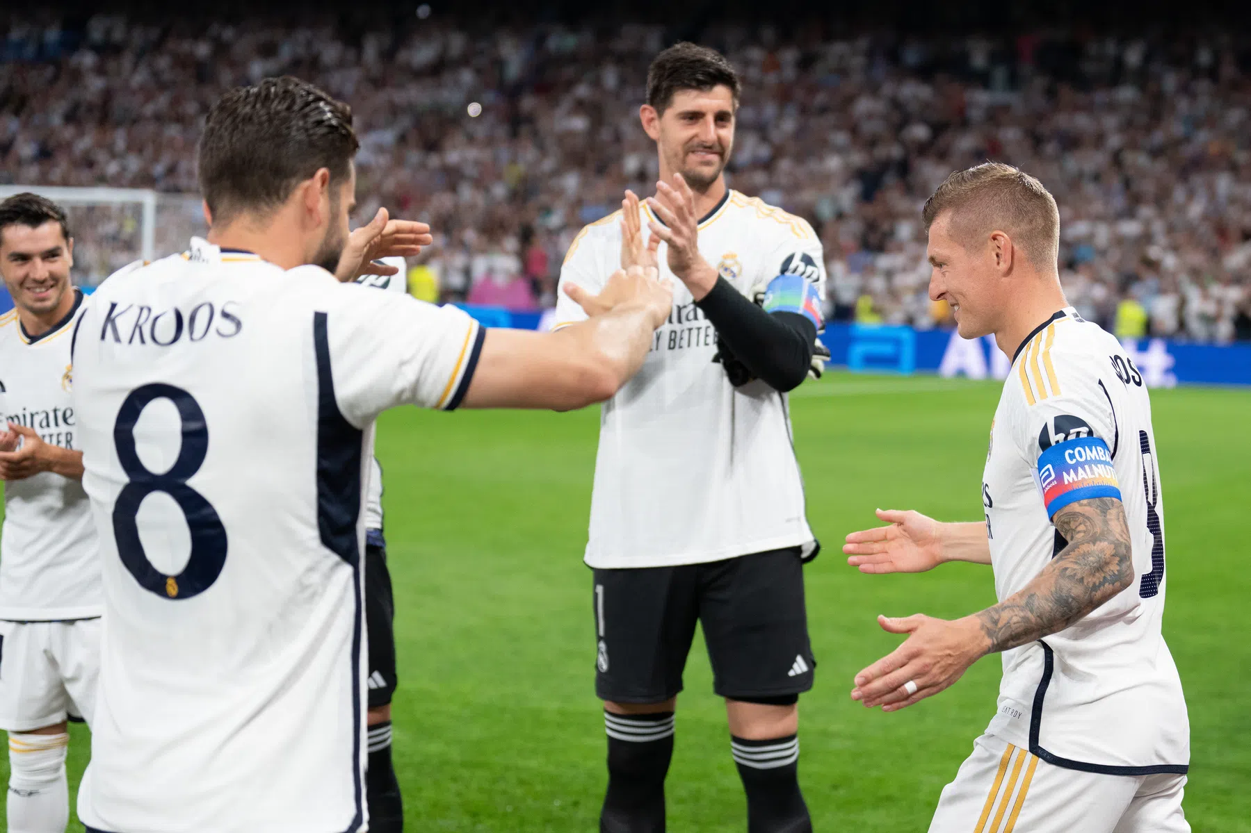 Resultaat is van ondergeschikt belang tijdens emotioneel afscheid Kroos