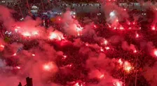 Thumbnail for article: Gigantisch feest in Piraeus: 'Meer dan 100.000 fans braken de stadsmuren af'