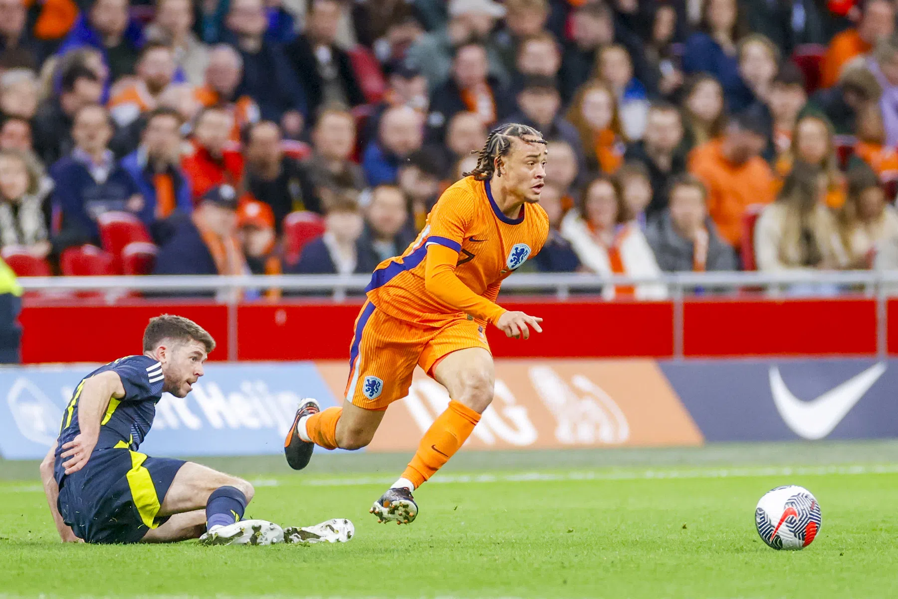 Xavi Simons erkent dat het beter moet in Oranje