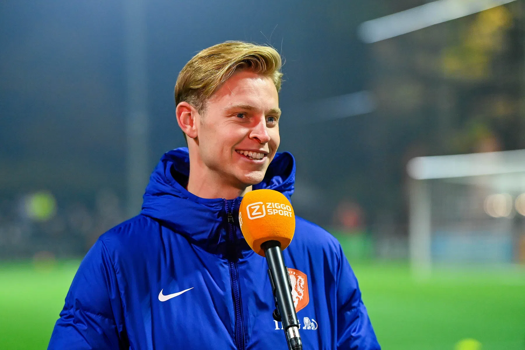 Frenkie de Jong over EK-deelname: 'Of het realistisch is, moeten we zien'