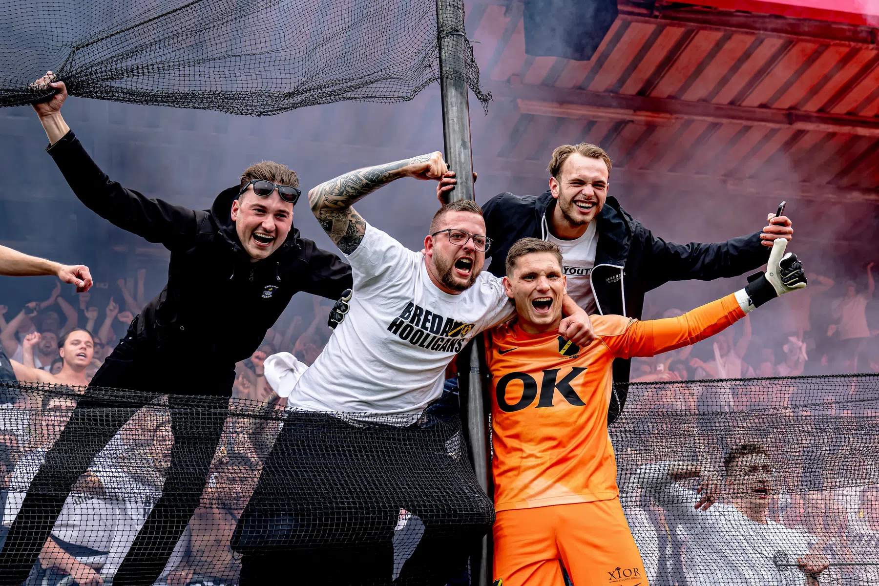 De promotiekeeper van NAC gaat niet mee de Eredivisie in