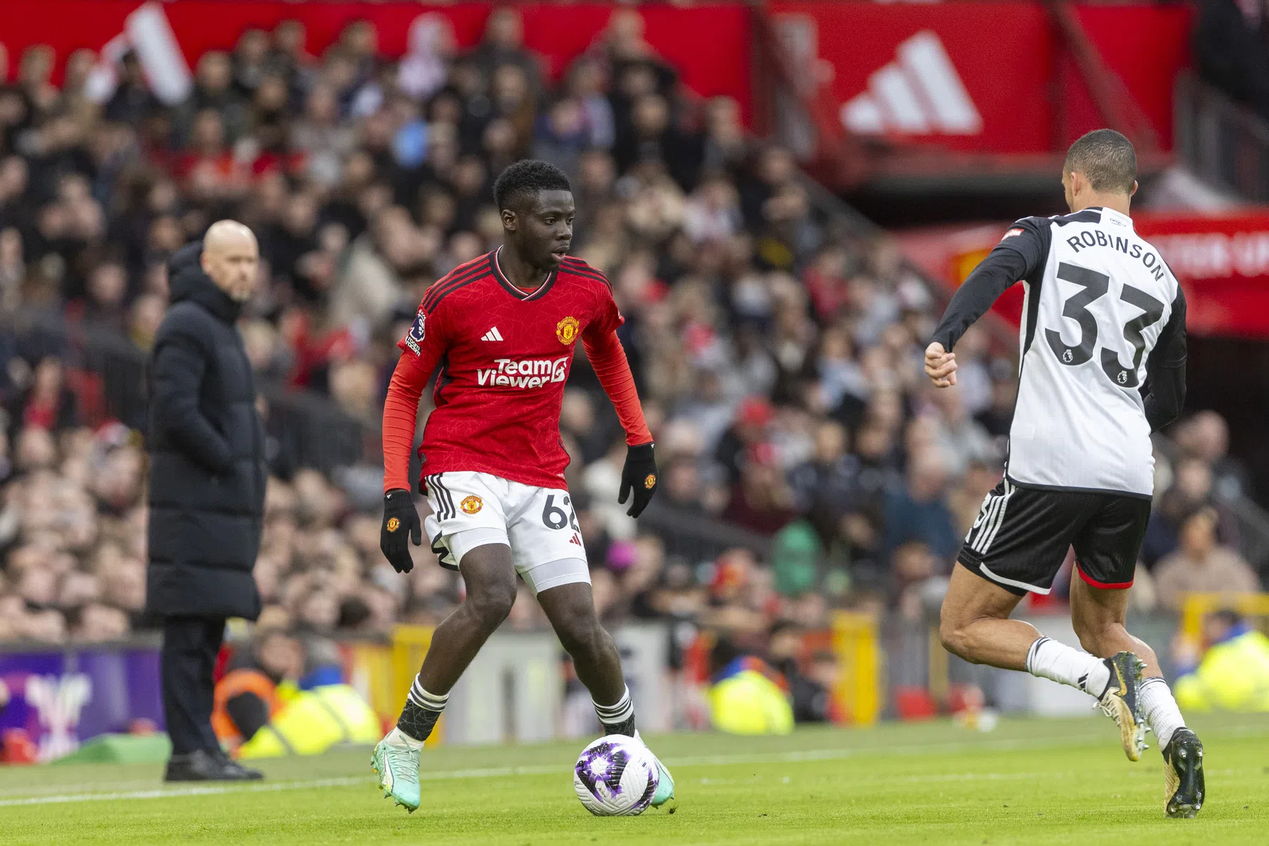 Talent bedankt Ten Hag na vertrek bij Manchester United