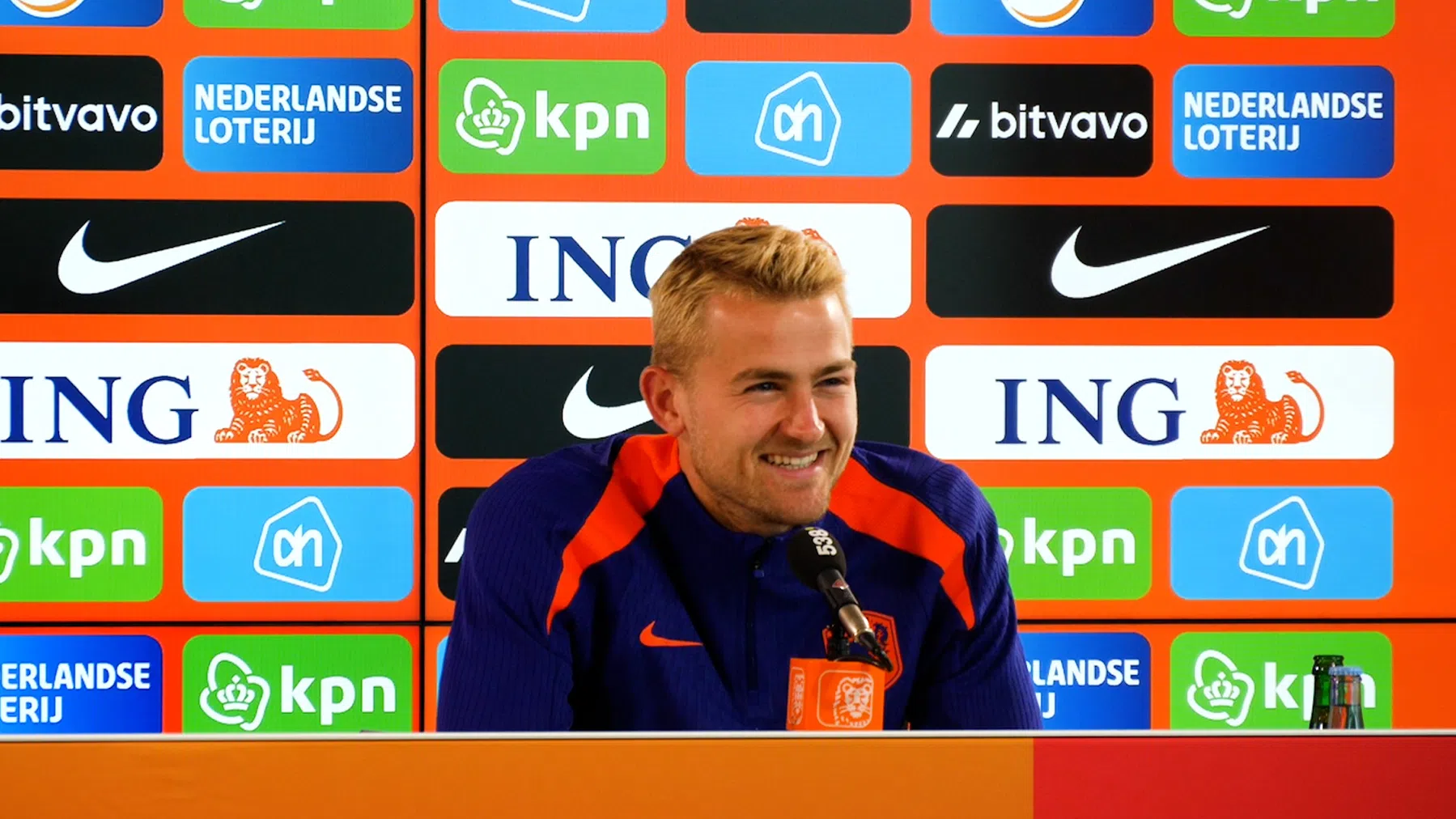 De Ligt wordt herinnerd aan handsbal tegen Tsjechen: 'Baal er nog steeds van'