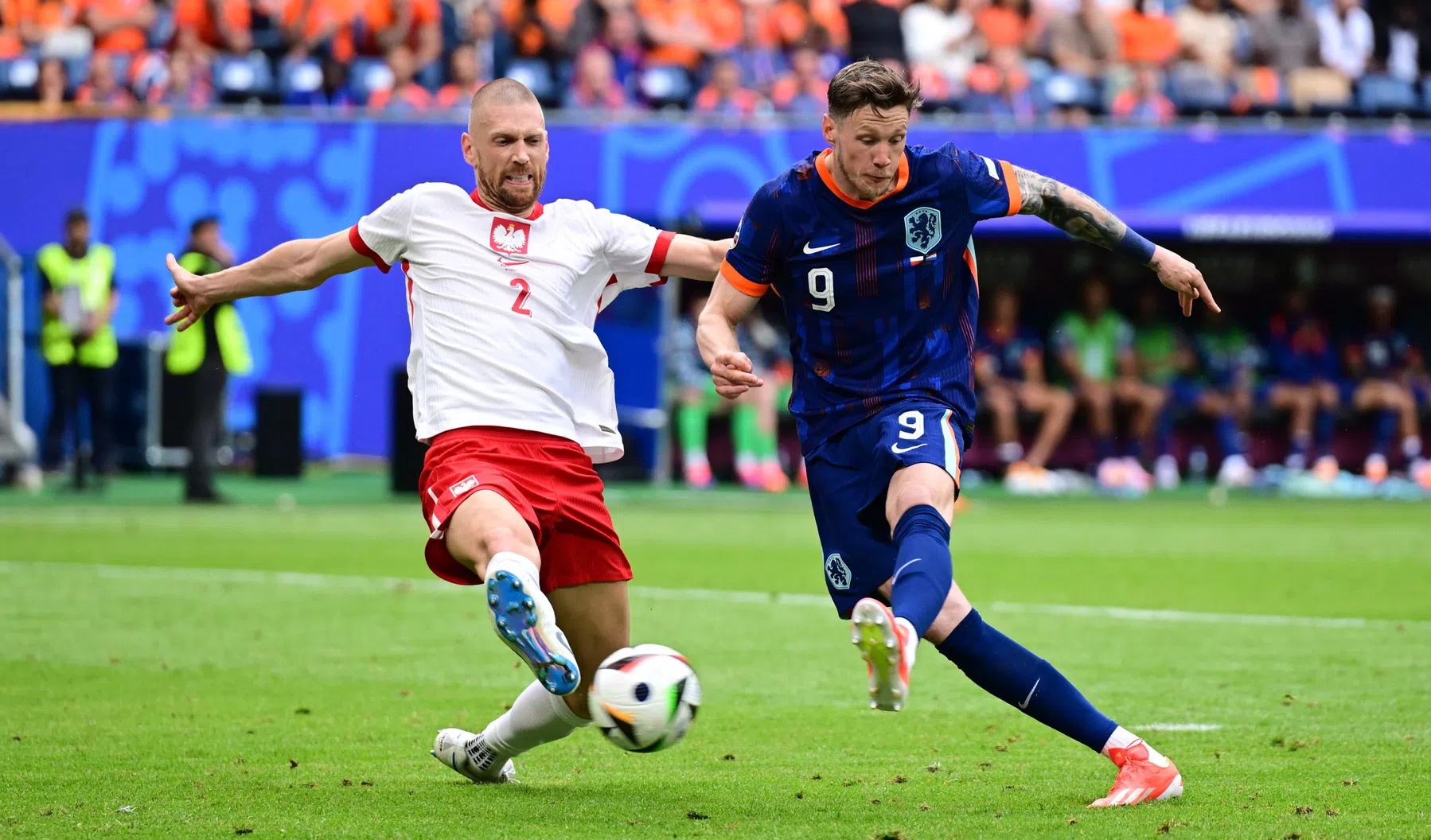 Oranje in cijfers: Verbruggen beste in jaren, Wijnaldum onzichtbaar