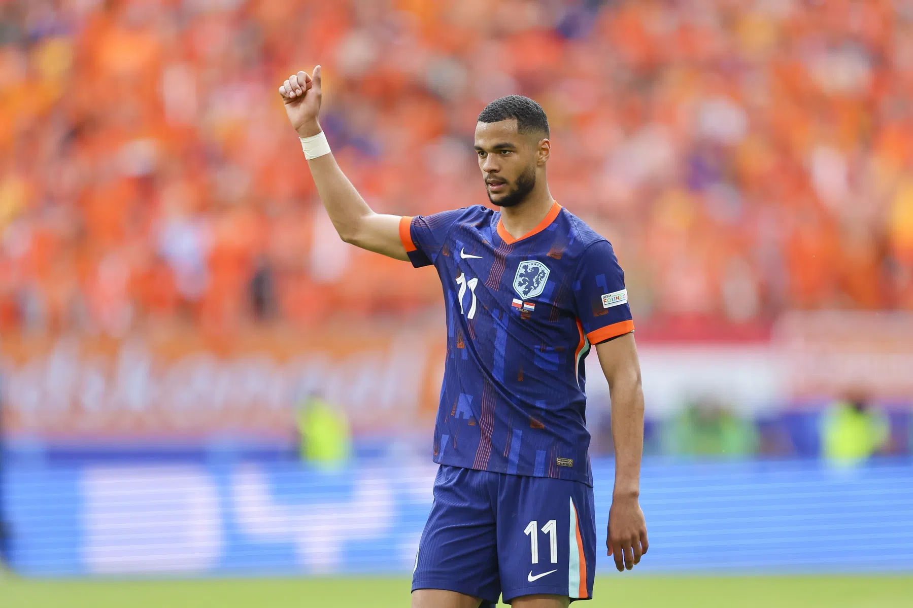 Gakpo geeft uitleg over zijn keuzes op het veld: 'Dan wil ik graag schieten'