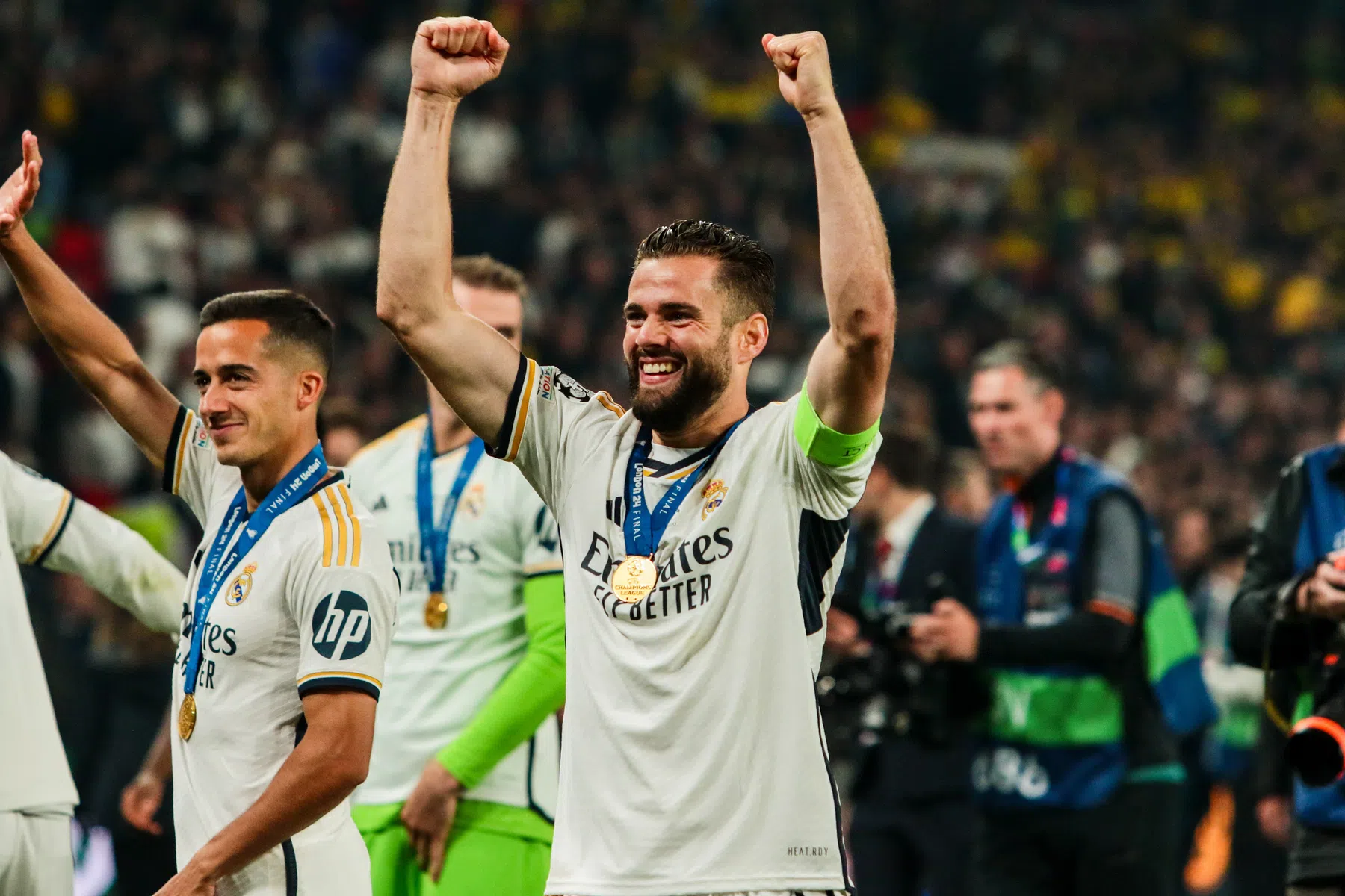Nacho neemt na zesde Champions League-winst afscheid van Real Madrid