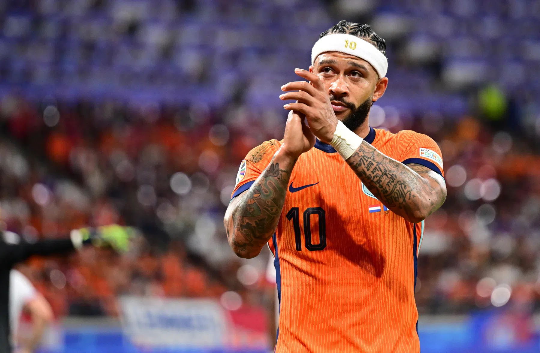 Oranje in cijfers: historisch weinig balbezit, Depay ongevaarlijk