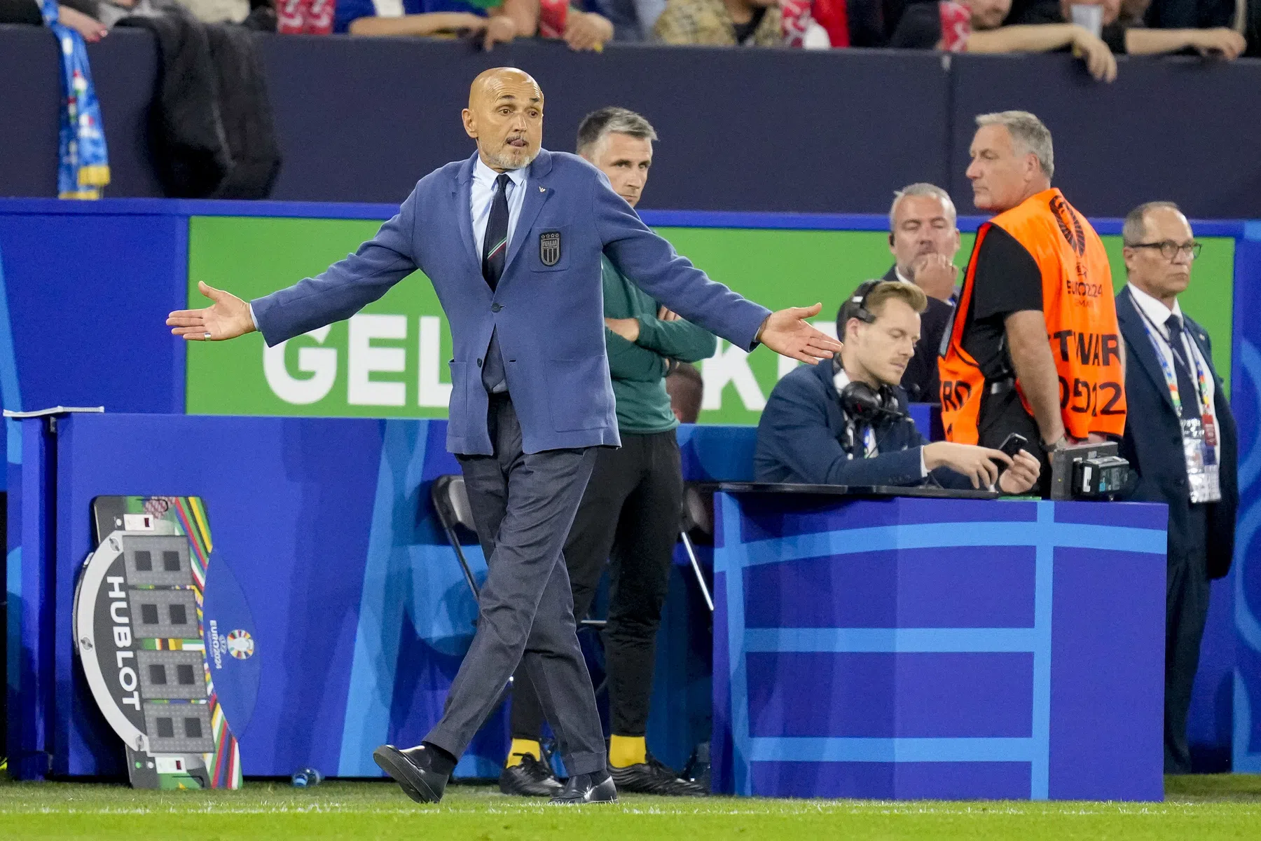 Spalletti verwacht reactie van Italië na 'pijnlijke vertoning' tegen Spanje
