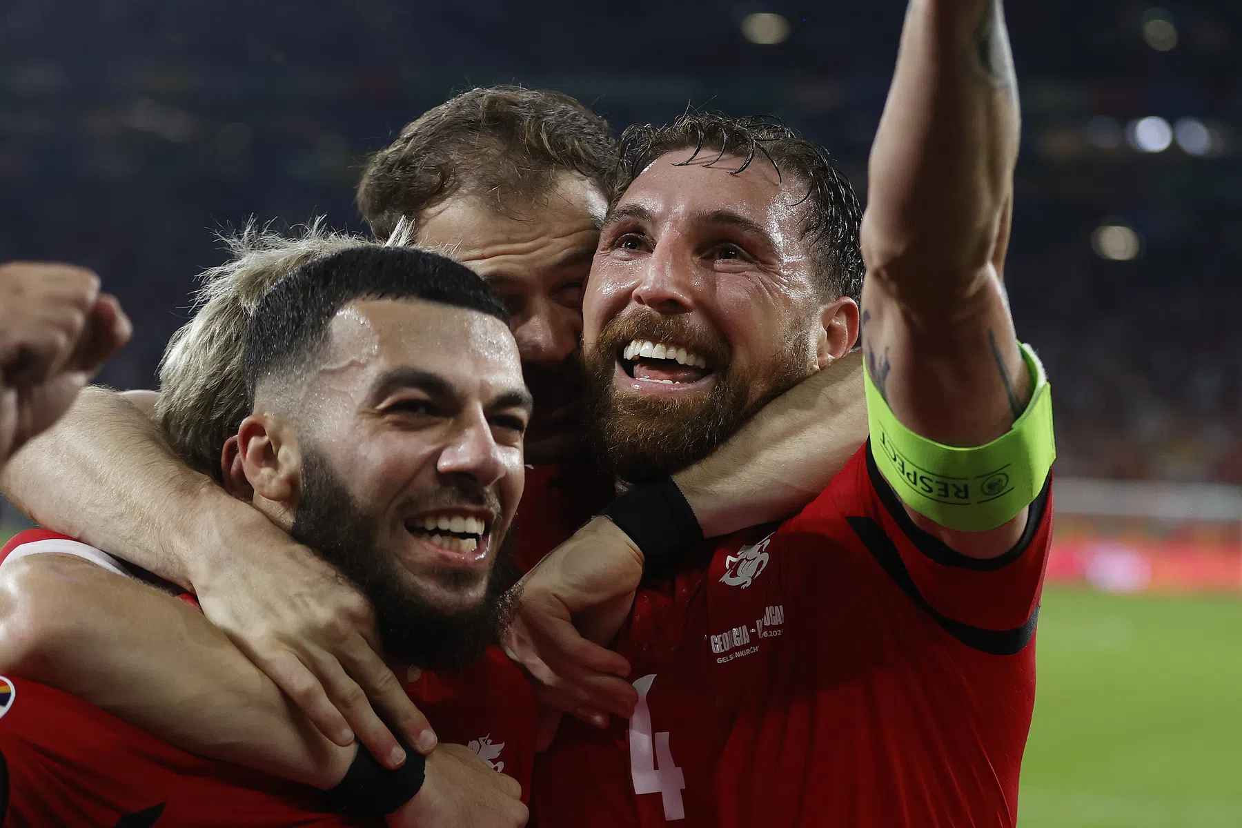 Topscorer Mikautadze evenaart EK-legenden: 'Dit is ongelooflijk'