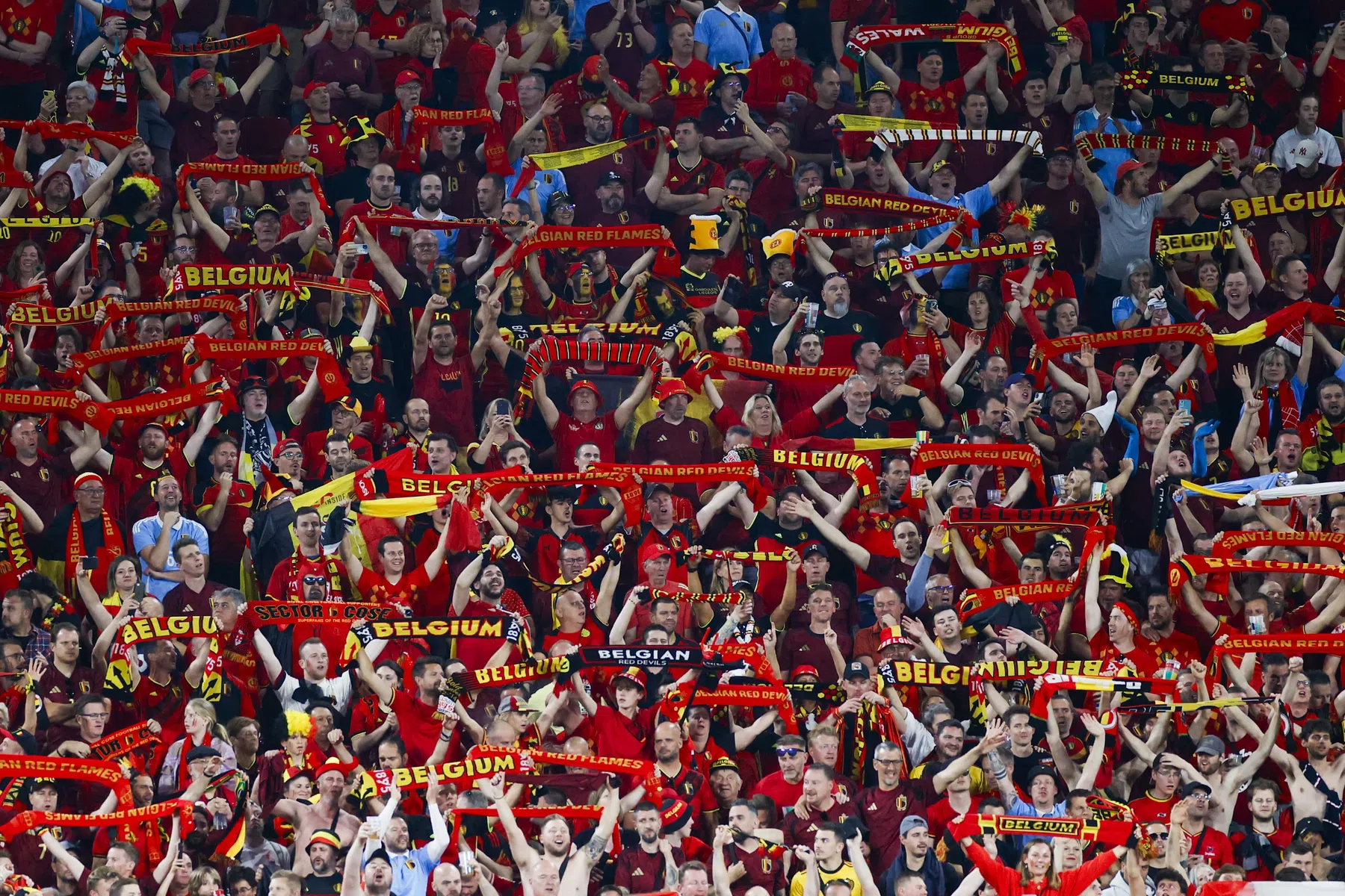 Meunier tikt Belgische fans op de vingers