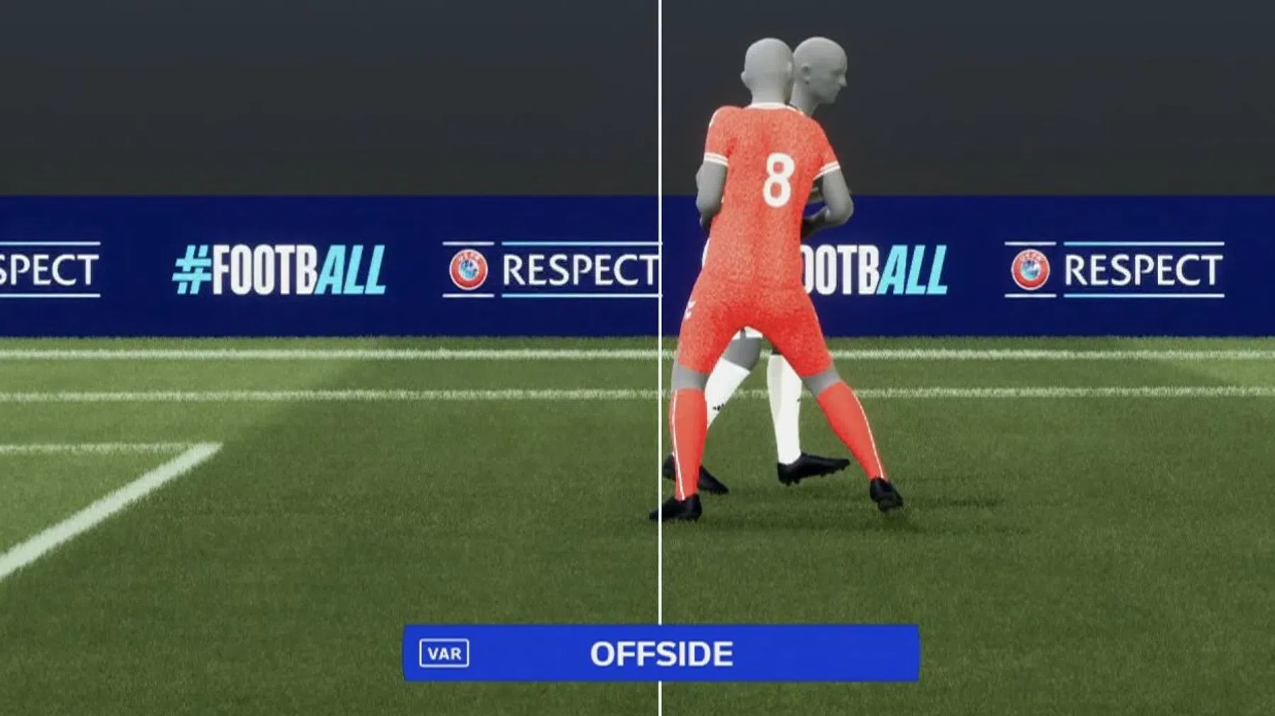 VI Discussie: wel of geen marge hanteren bij buitenspel?