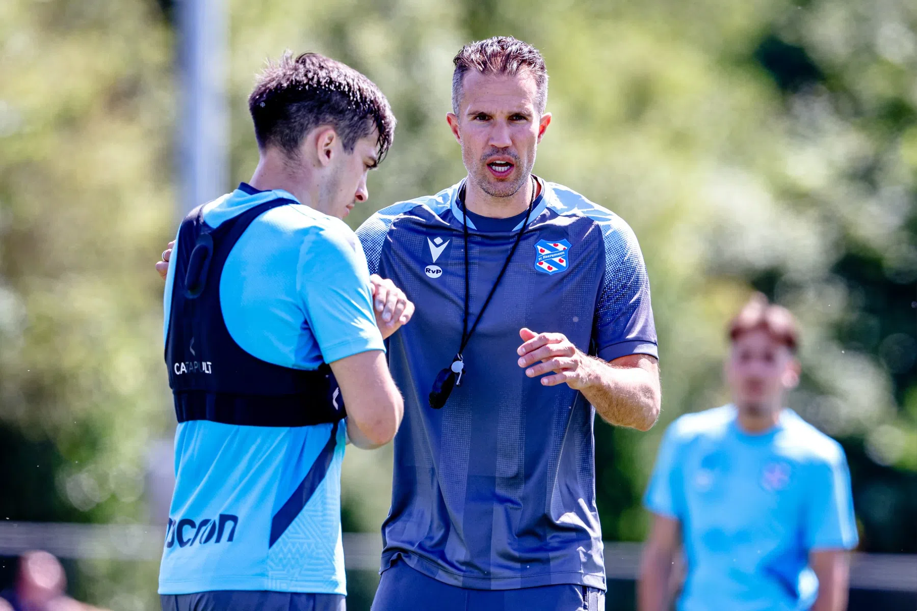 Van Persie heeft eigen visie: 'Beredeneren niet vanuit de tegenstander'