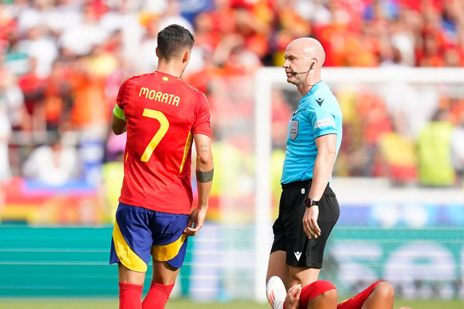 Spaanse pers laat Morata denken dat hij halve finale moet missen